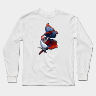 halfmoon betta fish Long Sleeve T-Shirt